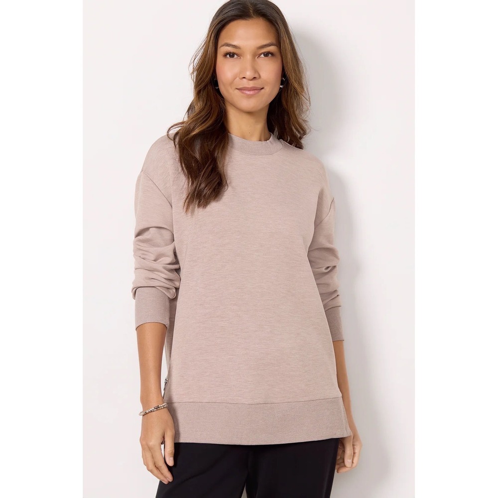 New Varley Gabriella Sweat Long Sleeve Pullover | Size XS